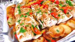 Fish potato recipe, fish potatoes in the oven, fish and potato #LudaEasyCook #PositiveCuisine