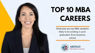 10 Most Popular Careers for MBA Graduates | @ARINGOMBAAdmissionsConsulting