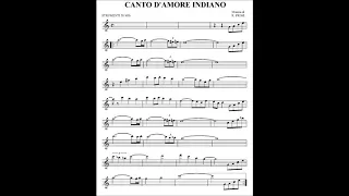 Indian love call  "canto d'amore indiano" per sax contralto