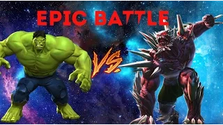 Epic battle || Hulk vs Doomsday/Халк против Думсдэя