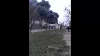 Пожар Новомосковск 1