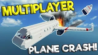 MULTIPLAYER PLANES CRASH & EXPLOSION SURVIVAL! - Stormworks: Build and Rescue Gameplay Survival