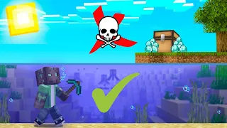 MINECRAFT pero PUEDES RESPIRAR BAJO EL AGUA 😱🌊 MINECRAFT ALEATORIO