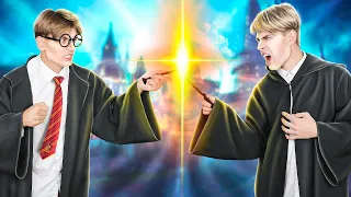 ¡Harry Potter en la Vida Real P.2! Juego de Pistas en Hogwarts | M3GAN Del Nacimiento A La Muerte