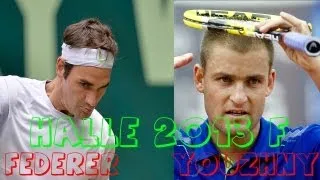 Roger Federer vs Mikhail Youzhny Halle 2013 F