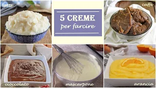 5 CREME PER FARCIRE torte, crostate, bignè🍨- La cucina di Rita