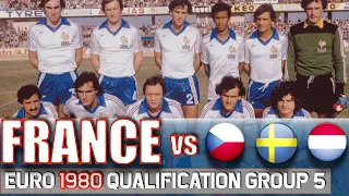 France Euro 1980 All Qualification Matches Highlights | Road to Italy