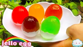 How to make Colorful Egg Jello | Easter Cooking Idea