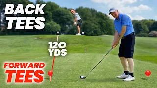 SENIOR GOLFER GAINS 120 YARDS!!