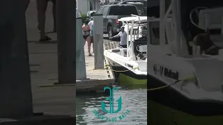 Things get tense at the boat ramp.  See full video on Miami Boat Ramps #boatlife #boating #shorts