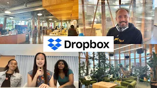 Working as a Software Engineer Intern at Dropbox | Office Tour, Interviews, Day in the Life