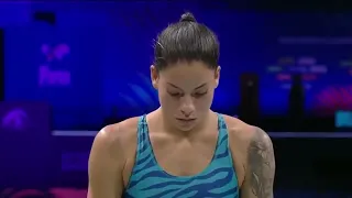 FINAL  INGRID OLIVEIRA  FINA DIVING BUDAPEST PLATAFORMA 10m WORLD CUP JUN 2022