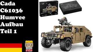 Cada C61036 - Humvee 1:8 - Aufbau Teil 1