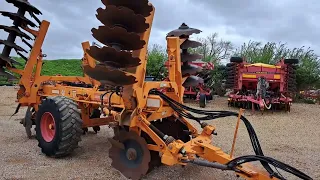 SIMBA 23C 4.4 Metre Heavy Duty Offset Trailed Disc Harrows - Walkaround