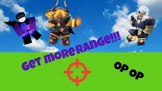 HOW TO GET MORE RANGE IN ROBLOX BEDWARS (Roblox Bedwars)