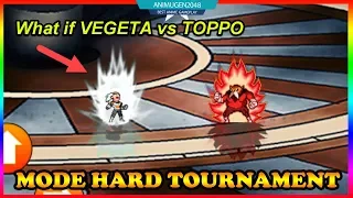 💛 Vegeta SSJ Blue vs Toppo | Mode Hard Tournament 💛 Tourney OF Warrior APK #9 | Random Battle #FHD