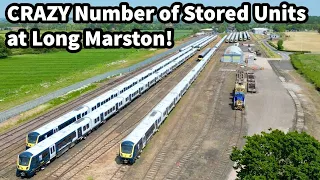 CRAZY Number of UNITS Stored at Long Marston...!
