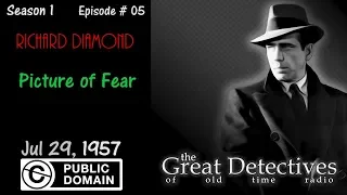 Richard Diamond: Picture of Fear (Public Domain Video Theater)