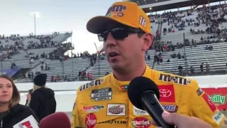 Kyle Busch Heated Post Race Interview “I should beat the shit out of him”