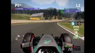 F1 2014 Austria hotlaps and setup Logitech G27