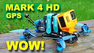 This FPV Drone is Awesome! GEPRC Mark 4 HD GPS - Review