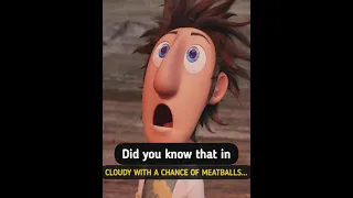 Did you know that in CLOUDY WITH A CHANCE OF MEATBALLS...