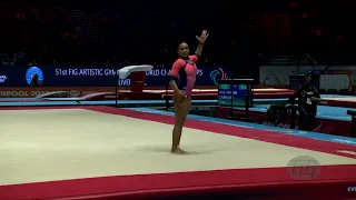 ANDRADE Rebeca (BRA) - 2022 Artistic Worlds, Liverpool (GBR) - Qualifications Floor Exercise