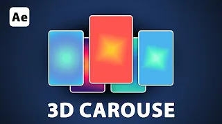 Make a 3D Carousel in After Effects! in Simple steps - @MotionsFly