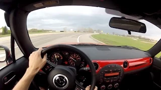 2014 Mazda MX-5 Miata Club - WR TV POV Test Drive 2/3 (Top Up)