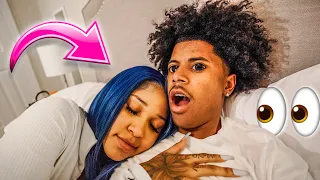 I SNUCK IN BED WITH HER 😳 *THIS HAPPENED*