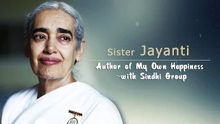 AUTHOR OF MY OWN HAPPINESS | Sister Jayanti | Global Co-operation House