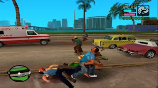 Gta vice city stories peds riot