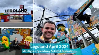 Legoland April 2024 Update - Minifigure Speedway POV and Awful Operations!