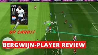 97 rated Bergwijn Review • OP player! | PES 2020 Mobile