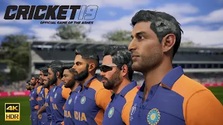 INDIA VS ENGLAND | Cricket 19 | Pure Gameplay | PS5 | 4K UHD | HDR |