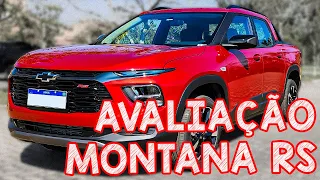 Avaliação NOVA CHEVROLET MONTANA RS 2023 - MAIS CARA QUE A TORO E É A VERSÃO ESPORTIVA DA MONTANA