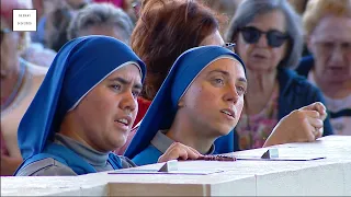 Terço a Nossa Senhora de Fátima desde a Capelinha das Aparições   09.09.2023