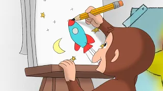 George Aprende Sobre o Espaço 🐵 George, o Curioso 🐵 Desenhos Animados