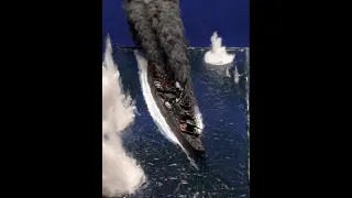 駆逐艦桑（ジオラマの動画化）