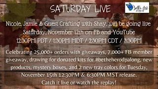 BellaTube Live with Jamie & Nicole & Guest Crafting with Shay