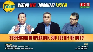 LIVE | TALKING POINT "Suspension of Operation, SoO  justify or not?” 25TH JAN 2021