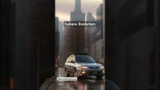 SUBARU Evolution in 21 seconds