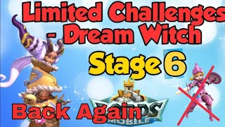 Lords Mobile | Dream Witch is back in new limited challenge, stage 6 😎720p