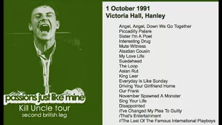 Morrissey - October 1, 1991 - Hanley, England, UK (Full Concert) LIVE