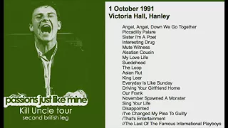 MORRISSEY - October 1, 1991 - Hanley, England, UK (Full Concert) LIVE