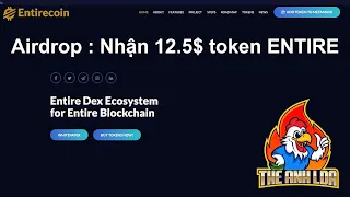 Hướng dẫn nhận 12.5$ token ENTIRE mạng BSC | The Anh LDA