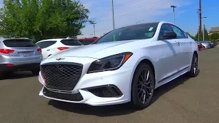 2018 Genesis G80 Sport 3.3 L Twin Turbo V6 Review