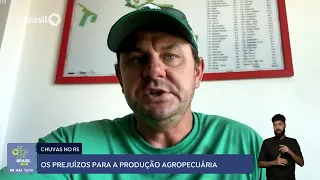 Chuvas no RS gera prejuízos para a produção agropecuária