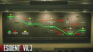 How to Get the Train Moving (Control Room Puzzle) - Resident Evil 3 REMAKE