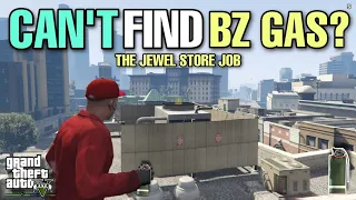 HOW TO GET BZ GAS? | BZ GAS SOLVED | THE JEWEL STORE JOB MISSION | 4K ULTRA HD | GTA V GAMEPLAY #10